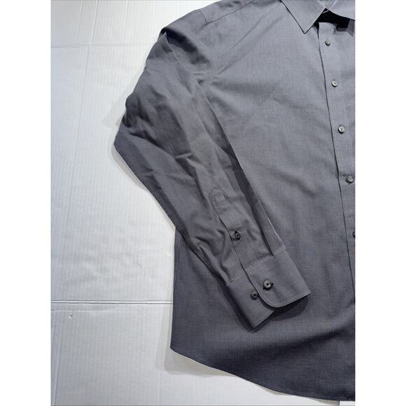 UNTUCKit Mens Long Sleeve Button Up Wrinkle Free Style: Marcasin WF Gray XL - Picture 4 of 13